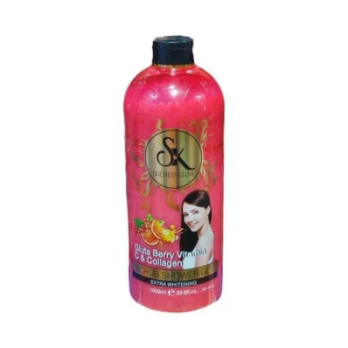 SK Duchess Glow - Gluta Berry Vitamin C & Collagen With Kojic Acid Scrub Shower Gel (1000ml/33.8fl.oz)