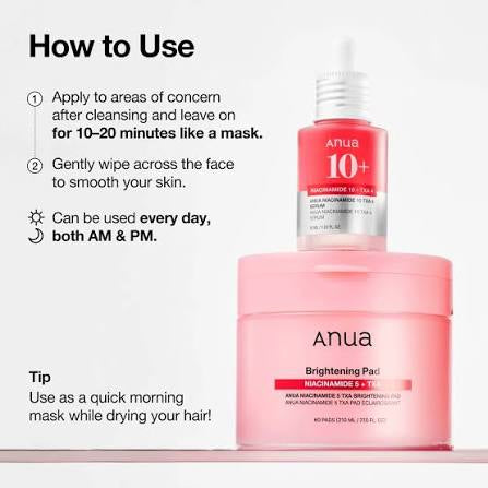 Anua - Niacinamide 5 TXA Brightening Pads (210ml/7.10 fl.oz.)