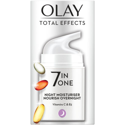 Olay - 7 In One Night Moisturiser Nourish Overnight (50ml)