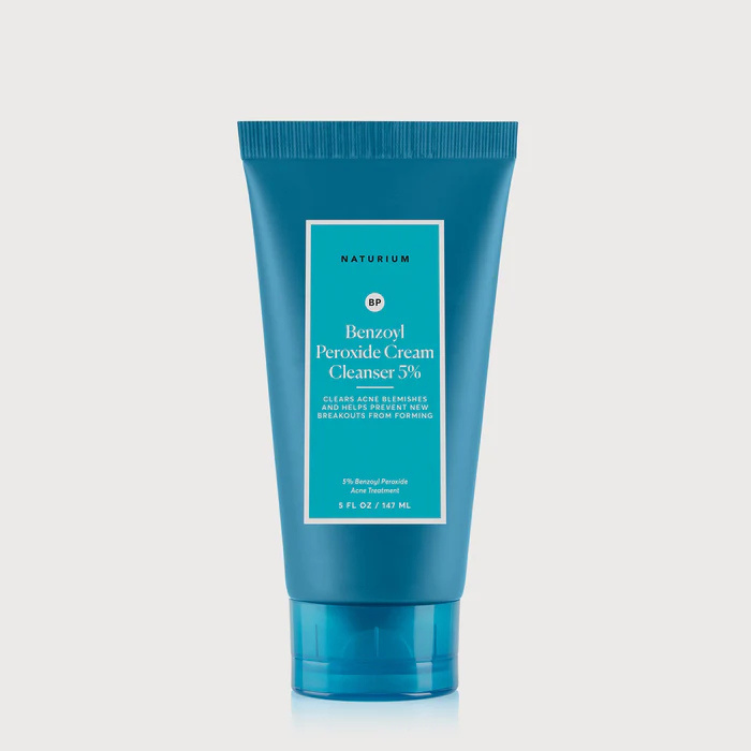 Naturium - Benzoyl Peroxide Cream Cleanser 5% (5 FL OZ / 147 ML)
