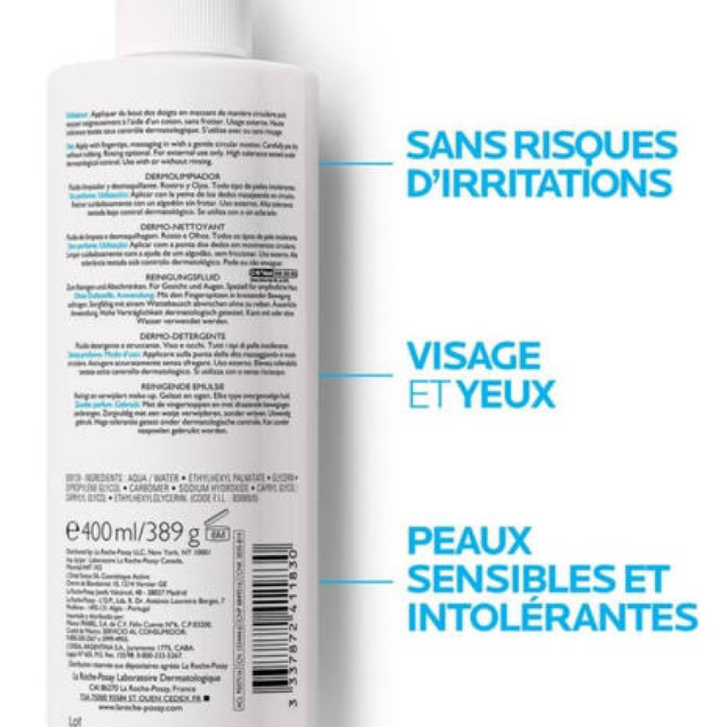 La roche-Posay - Toleriane Demo Cleanser ( 400ml)