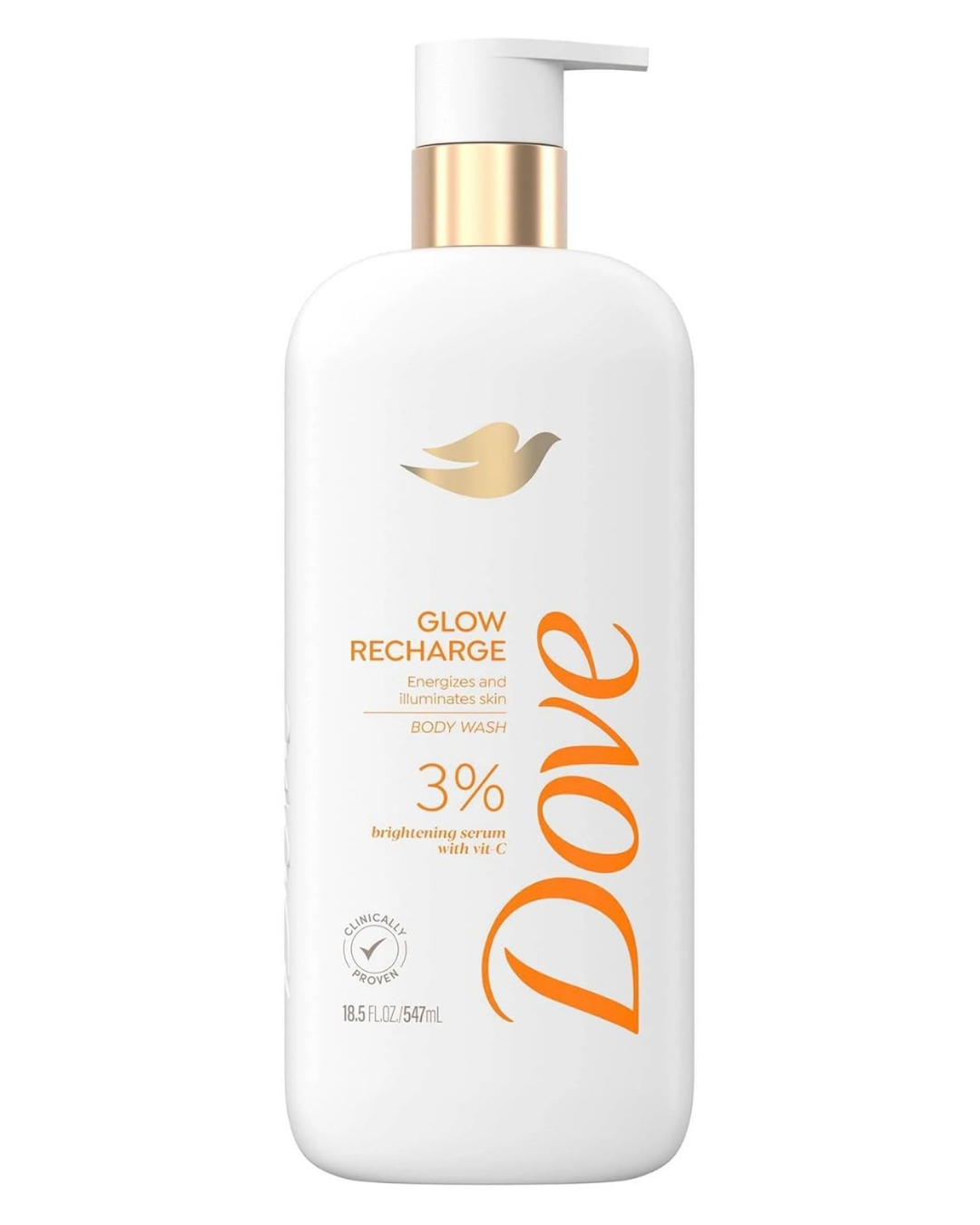 Dove - Exfoliating brightening Vitamin C Serum Body Wash (18.5 Fl Oz)