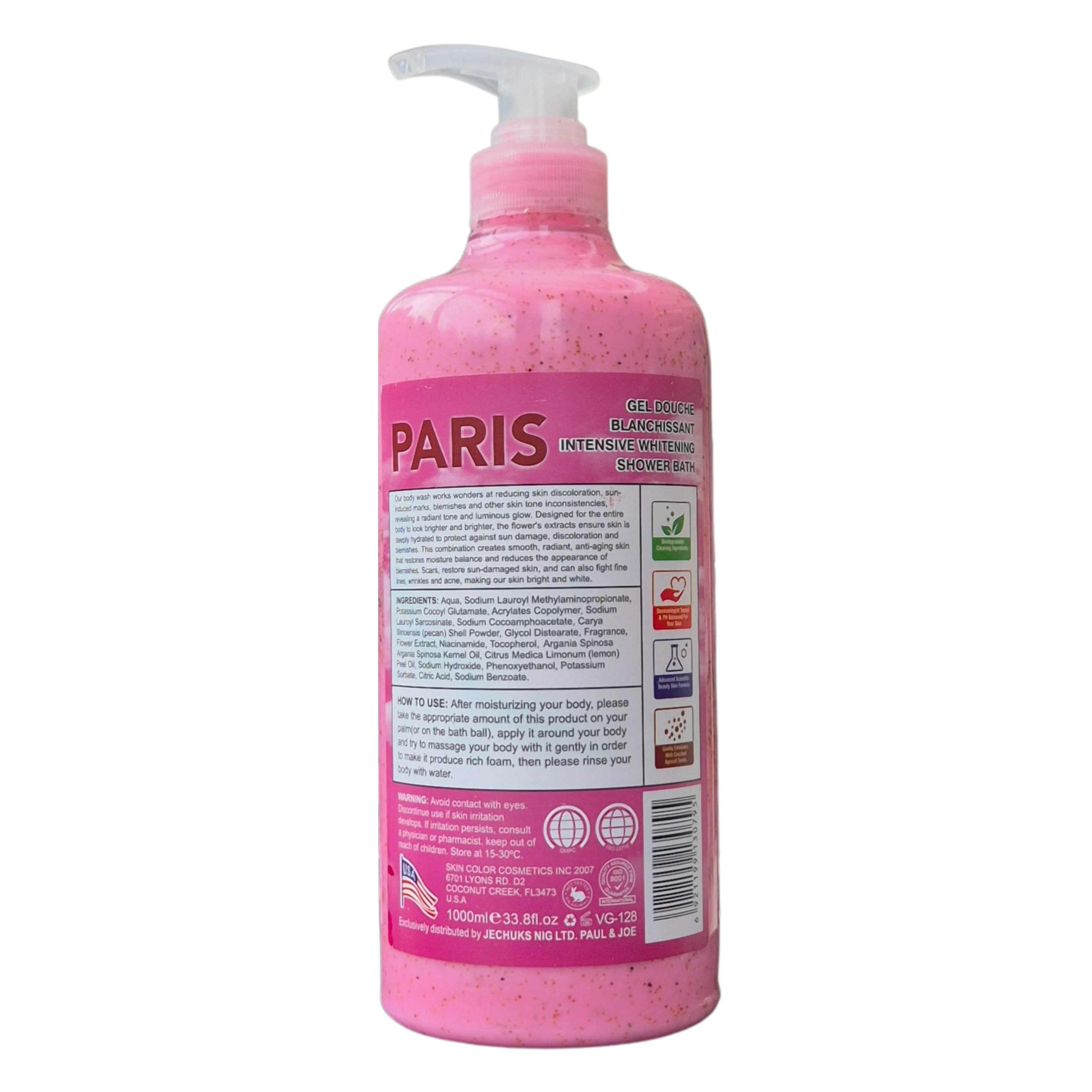 Veetgold - Paris Intensive Whitening Body Wash (1000ml)