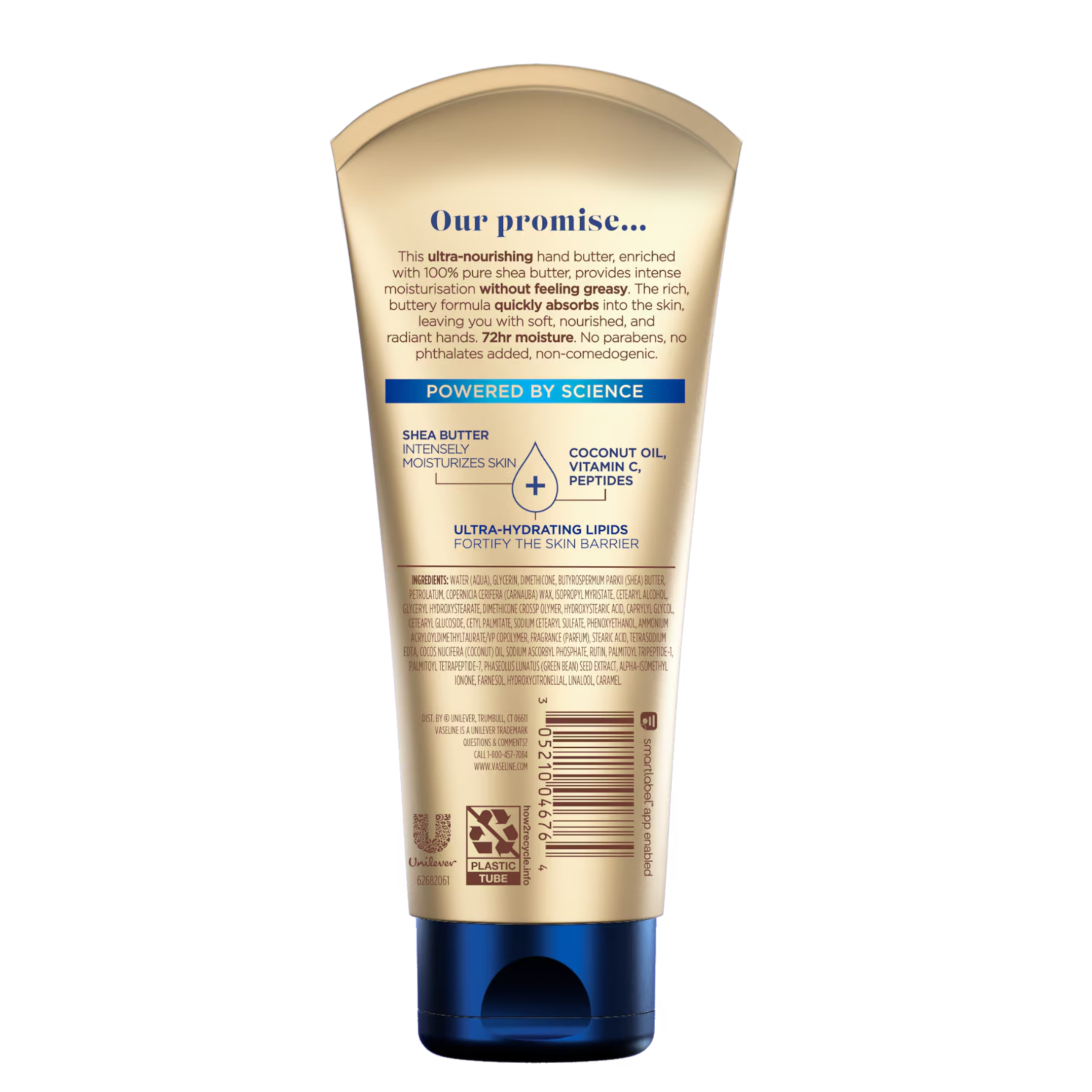 Vaseline - RadiantX, Deep Nourishment Hand Butter, 3.4 fl oz (101 ml)