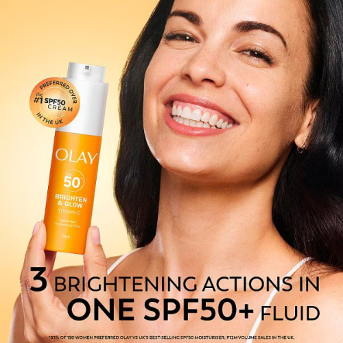 Olay - Vitamin C Brighten & Glow 3in1 SPF50+ Hydrating Primer (50ml)