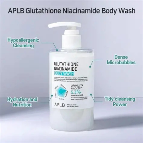 APLB - glutathione niacinamide body wash 300ml