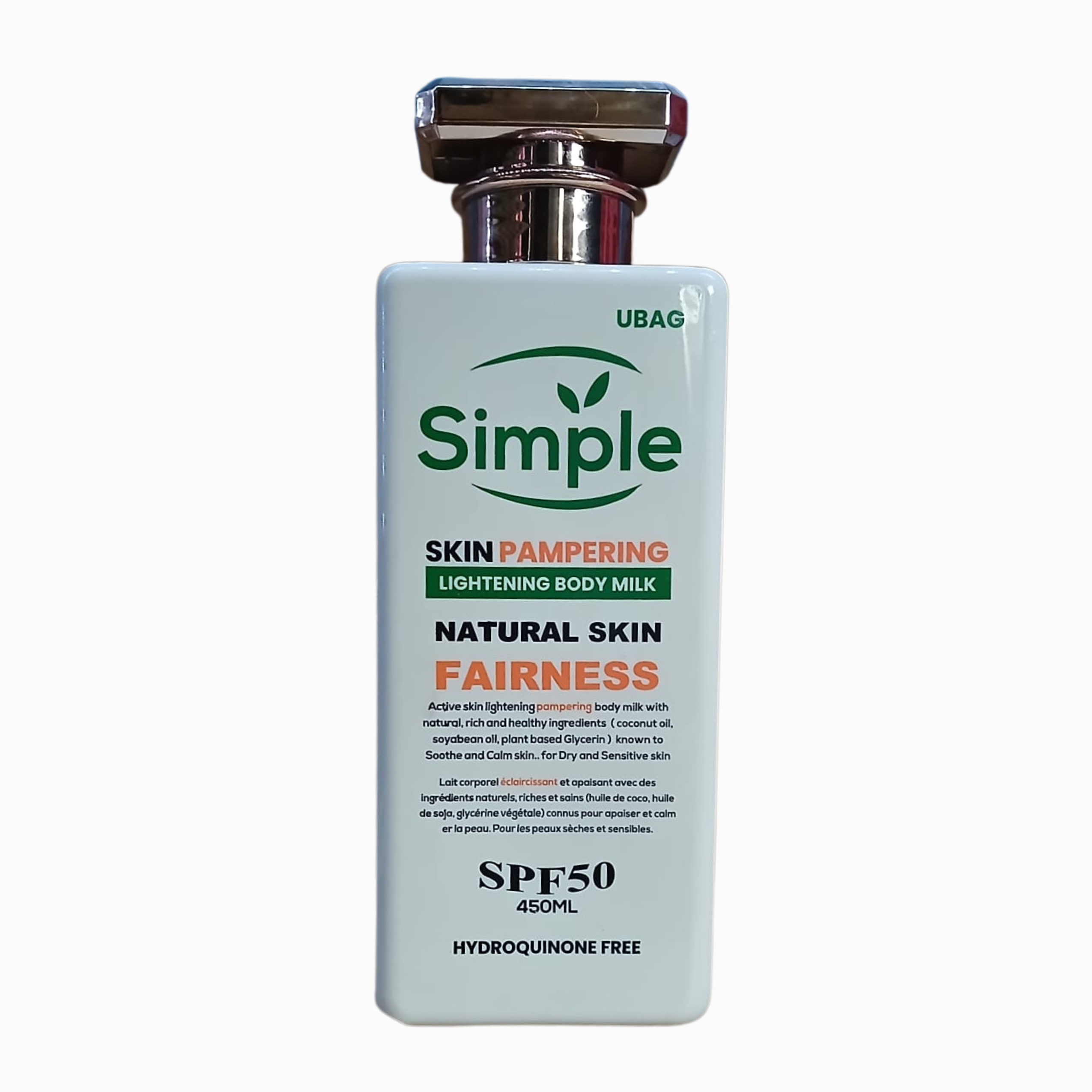 Simple - Lightening Body milk ( 450ml)
