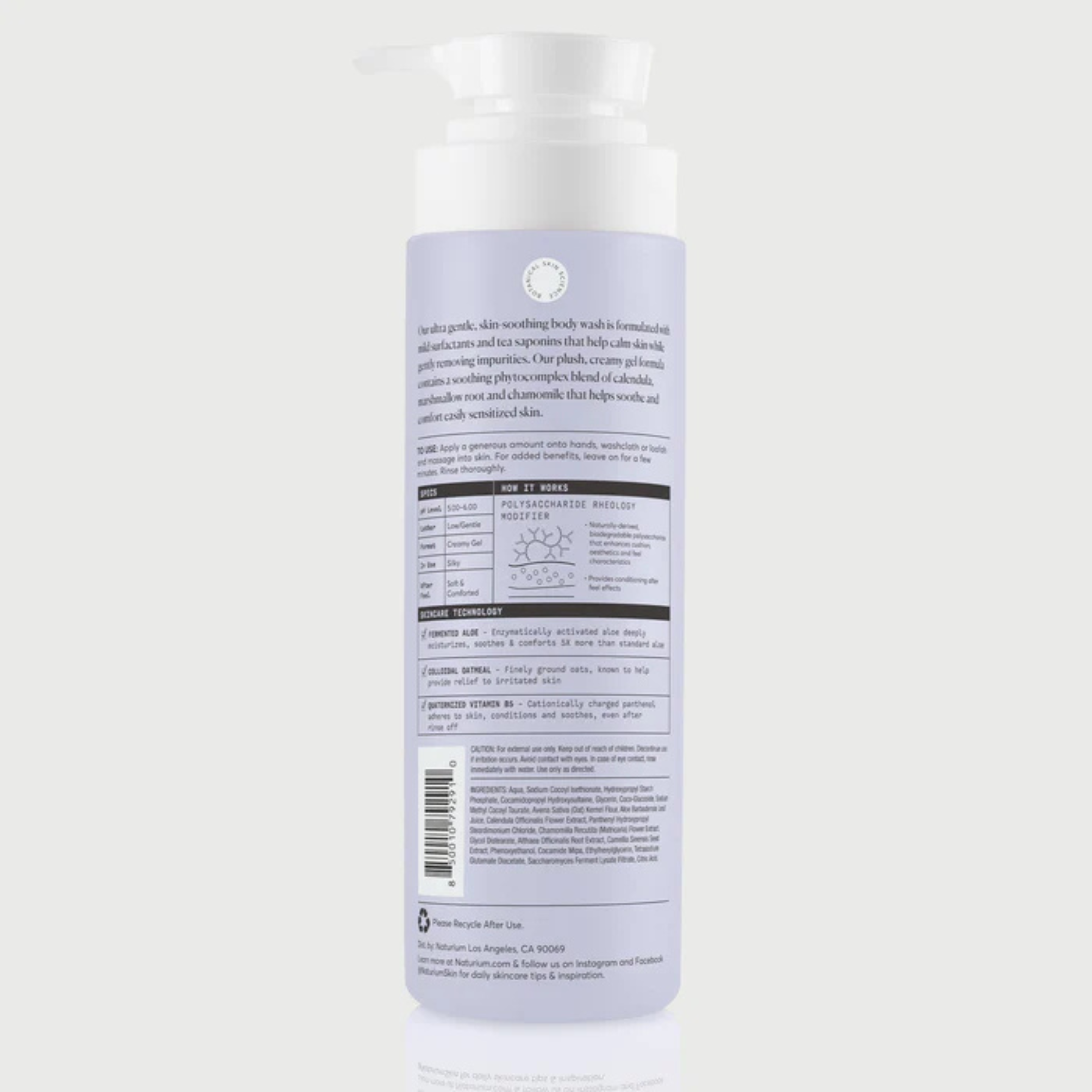 Naturium - The Soother Sensitive Skin Body Wash