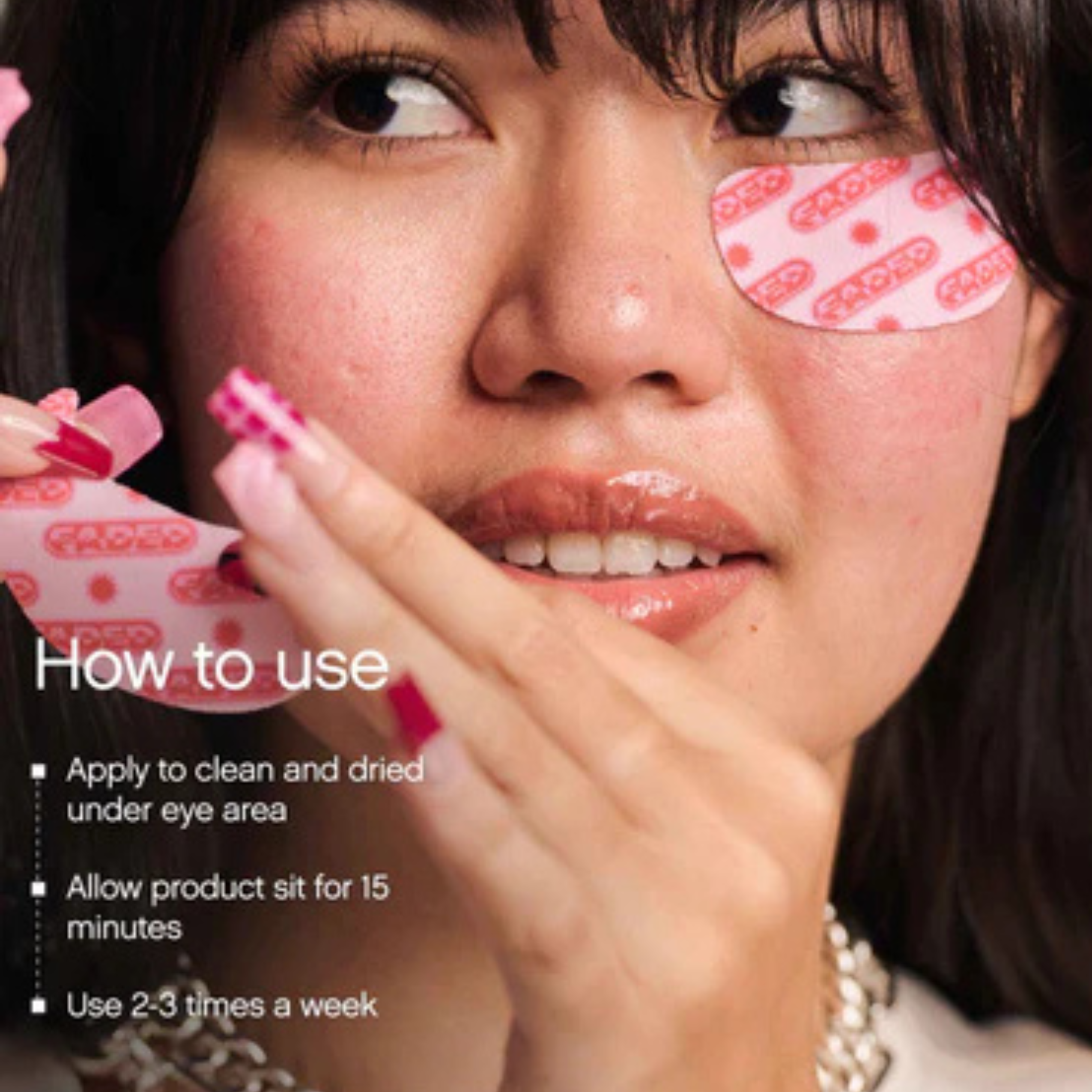 Topicals - Faded Under Eye Masks Brightening Eye Masks (6 Packs)