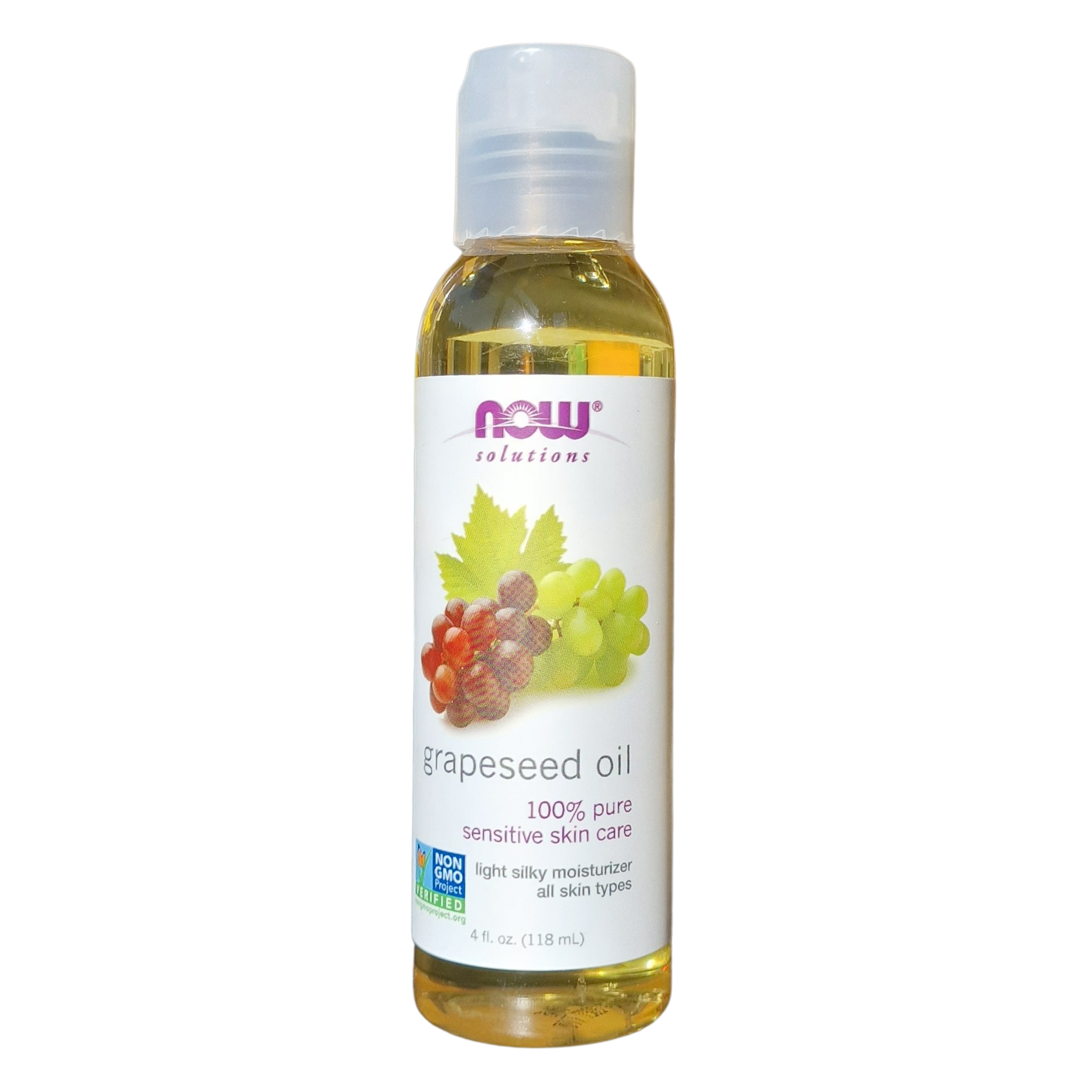 Now Solutions - Grapeseed Oil (118ml / 4 fl oz)
