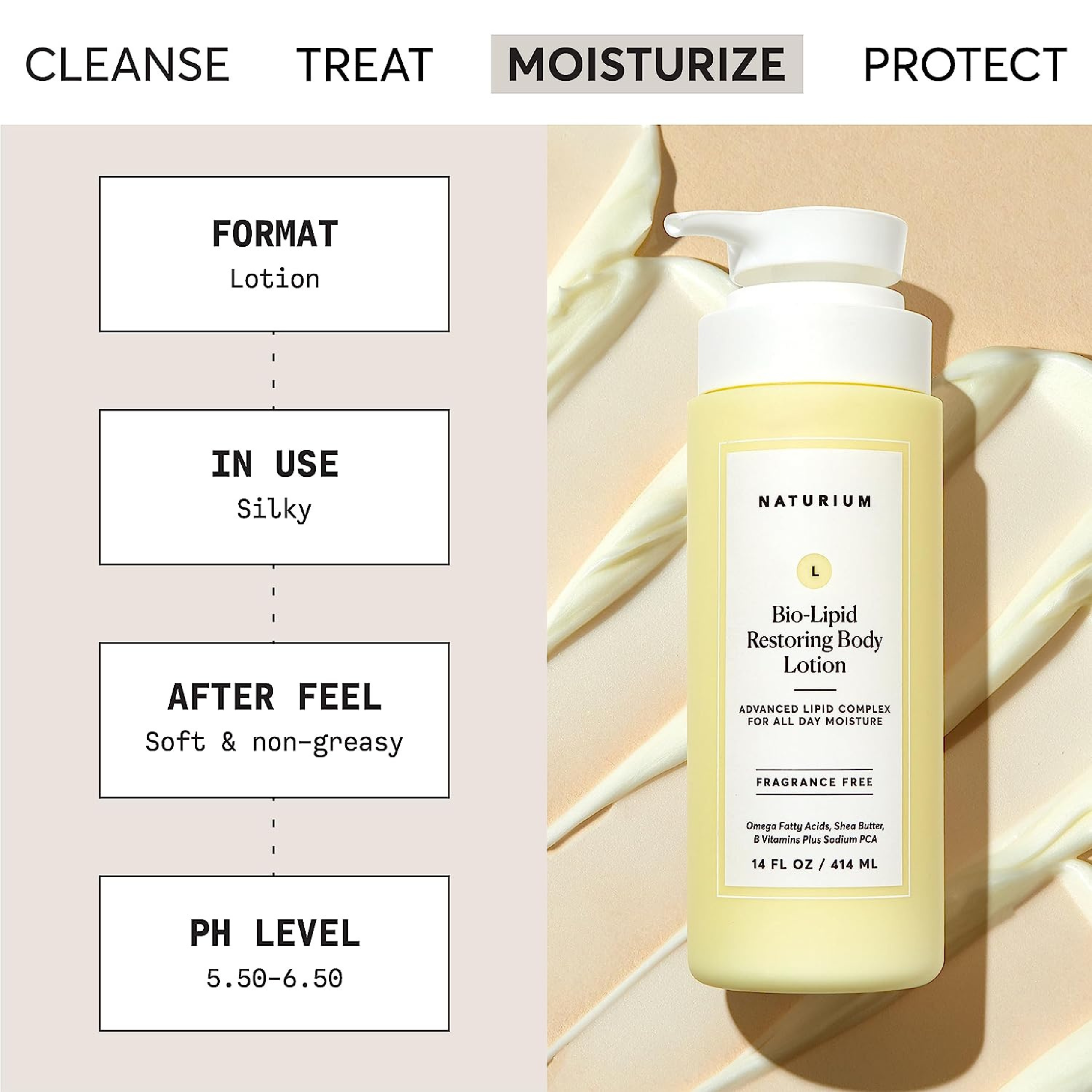 Naturium - Bio-Lipid Restoring Body Lotion (414 ml/ 14 fl oz)