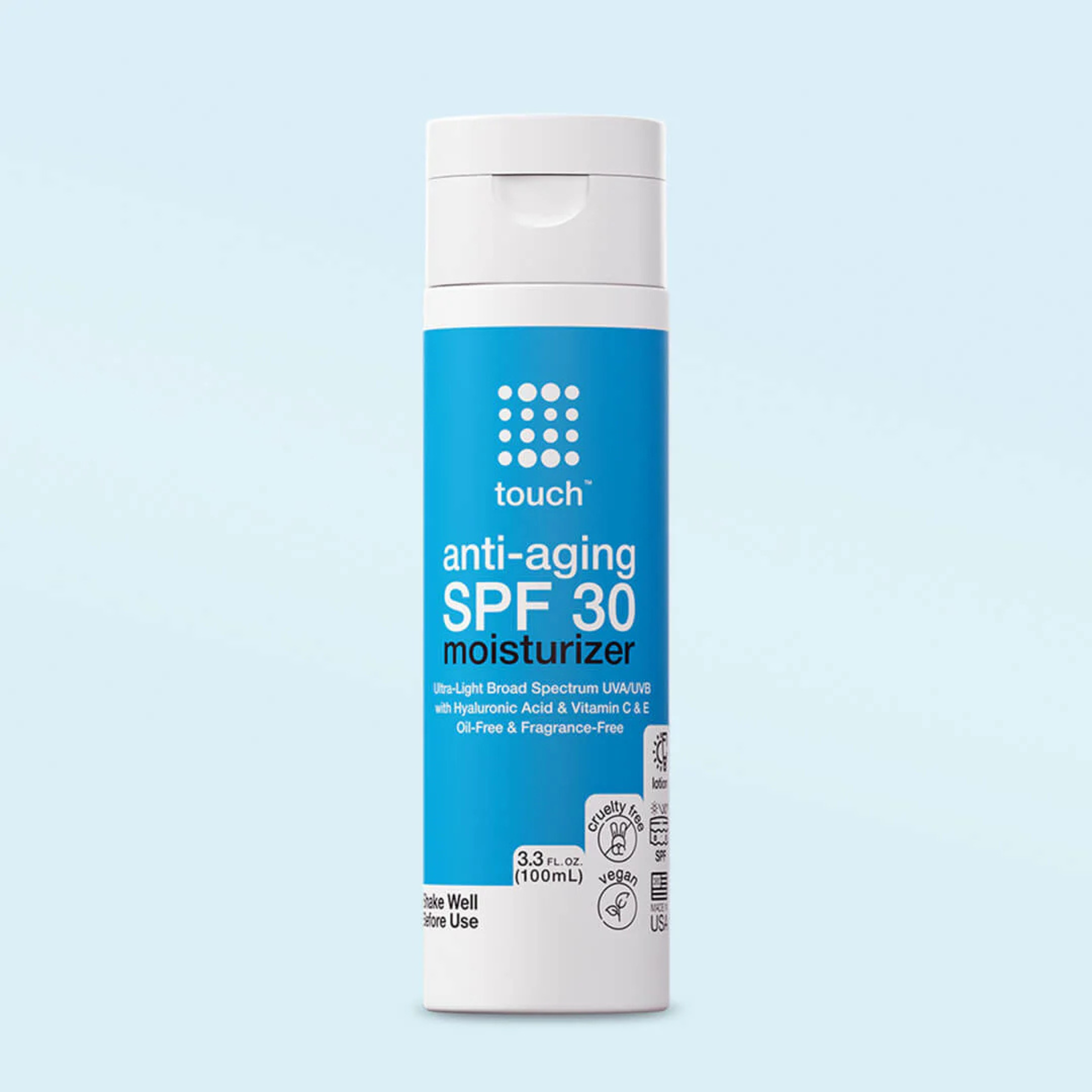 Touch - Anti Aging Moisturizer With SPF 30 For Radiant Skin