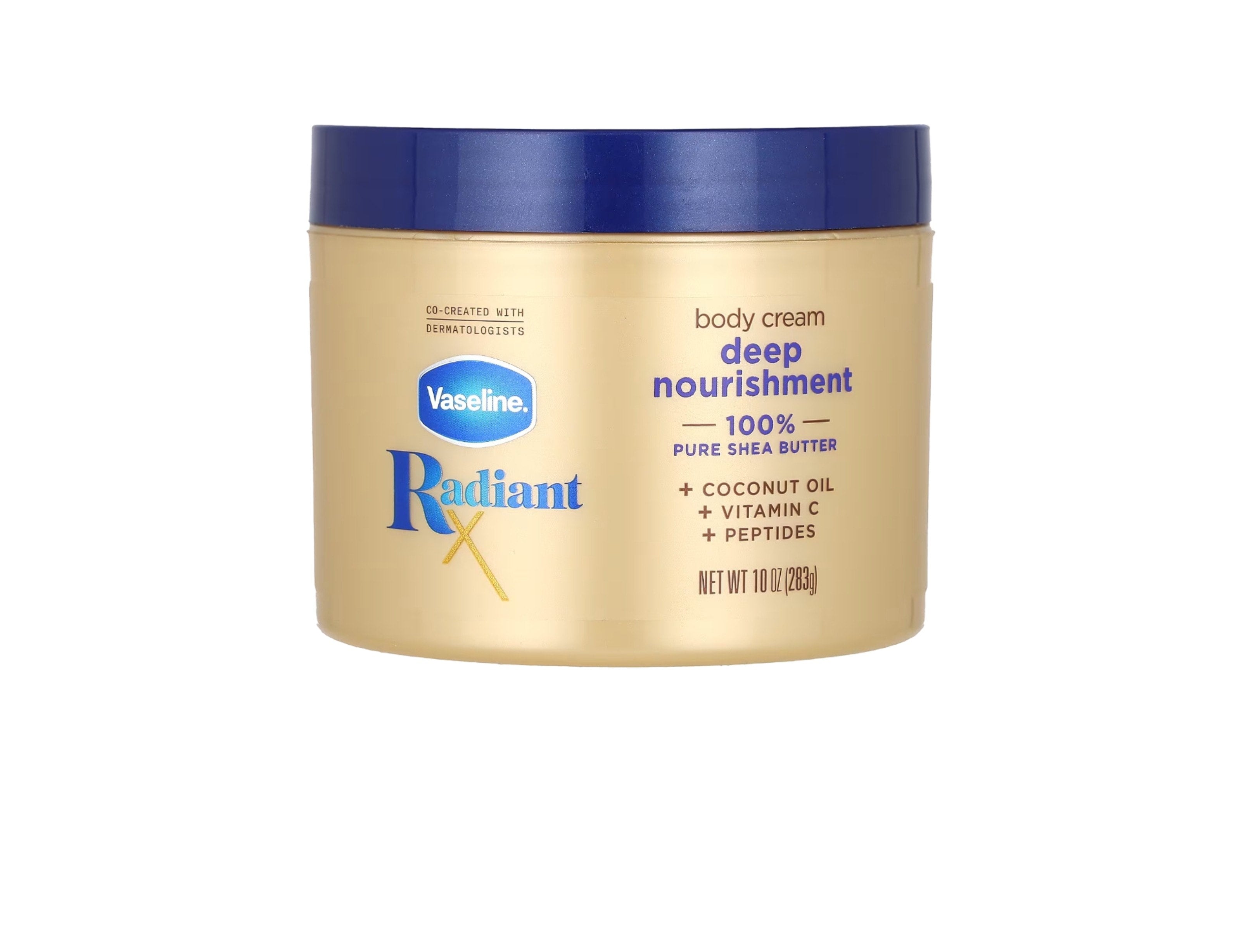 Vaseline - RadiantX, Deep Nourishment Body Cream, 10 oz (283 g)
