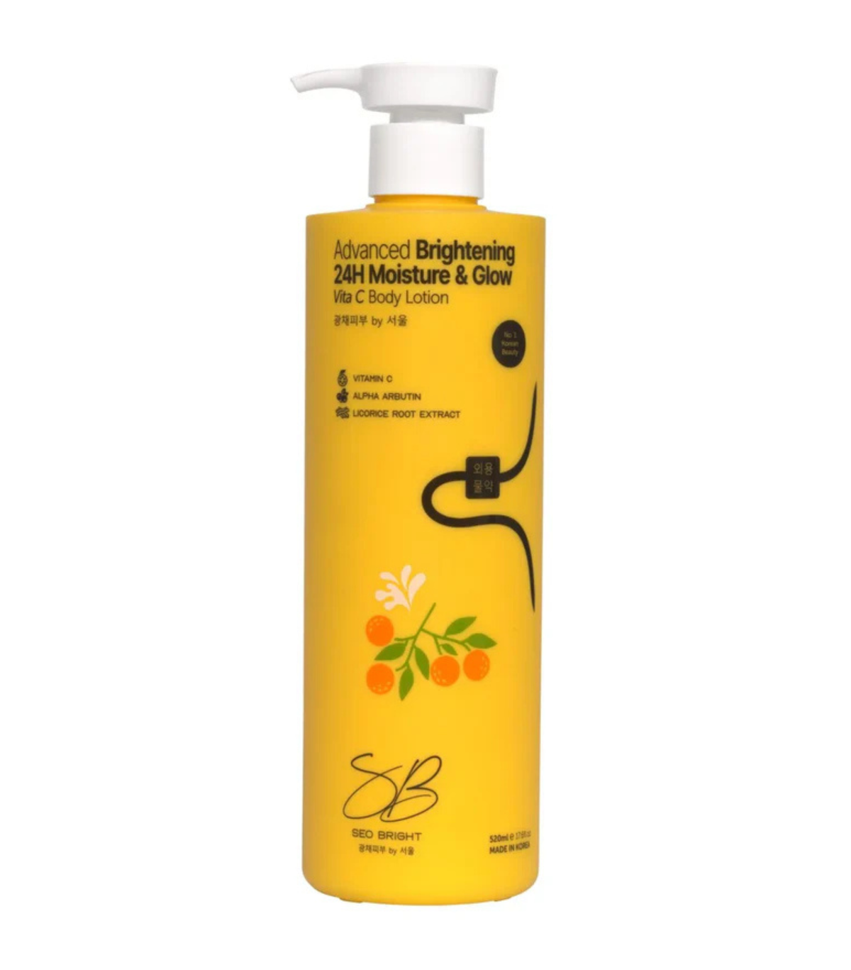 Seo Bright - Advanced Brightening 24H Moisture &amp; Glow Vita C Body Lotion (520ml/17/6 fl.oz)
