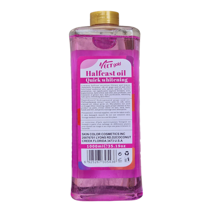 Veetgold - Halfcast Face and Body Whitening Oil (1000ml)