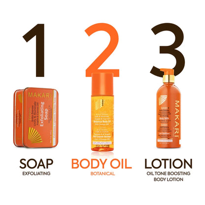 Makari - Extreme Argan &amp; Carrot Botanical Body Oil (125ml/4.23.fl.oz)