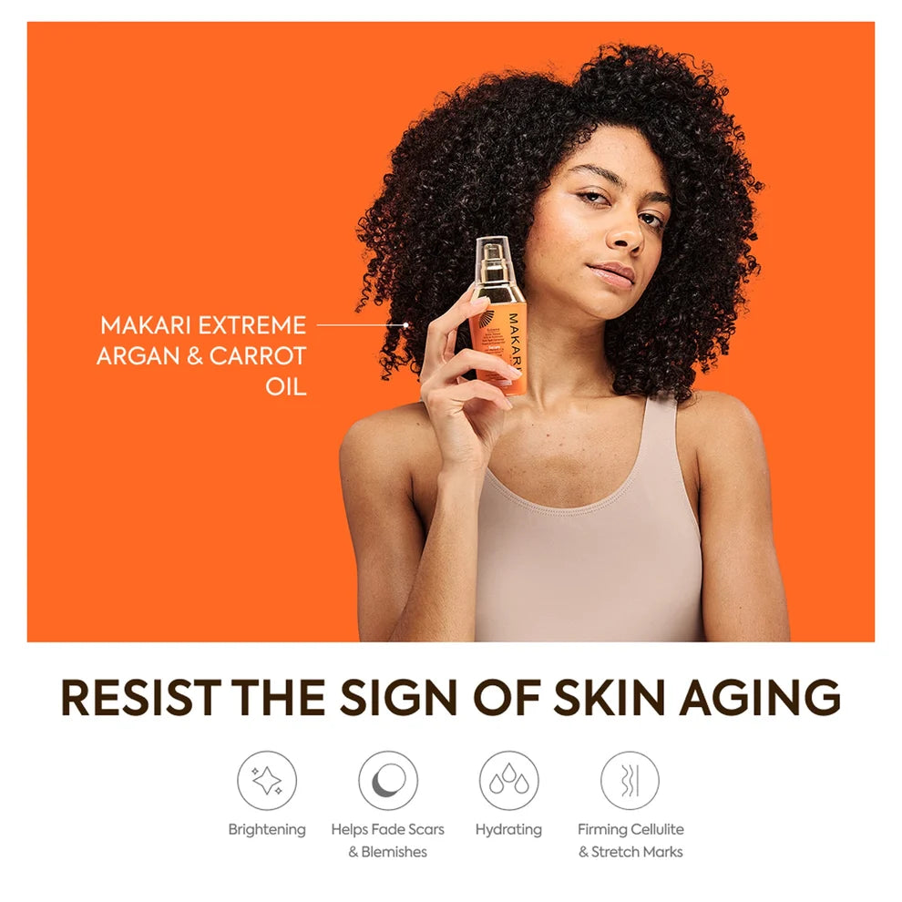 Makari - Extreme Argan &amp; Carrot Oil Dark Spot Corrector Serum (1.7oz/50ml)