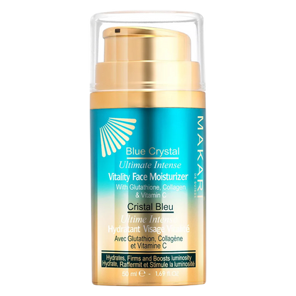 Makari - Blue Crystal Vitality Face Moisturizer brightening day &amp;night cream(1.7oz/50ml)
