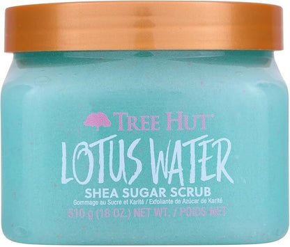 Tree Hut - Shea Sugar Body Scrub Lotus Water (510g/18.oz)