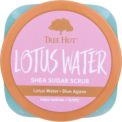 Tree Hut - Shea Sugar Body Scrub Lotus Water (510g/18.oz)