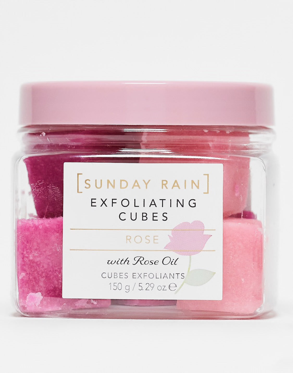 Sunday Rain - Rose Exfoliating Cubes (150g/5.29oz)