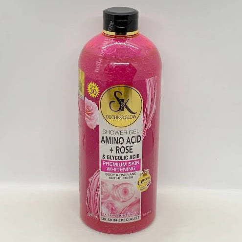 SK Duchess Glow - Amino Acid + Rose &amp; Glycolic Acid Shower Gel (1000ml)