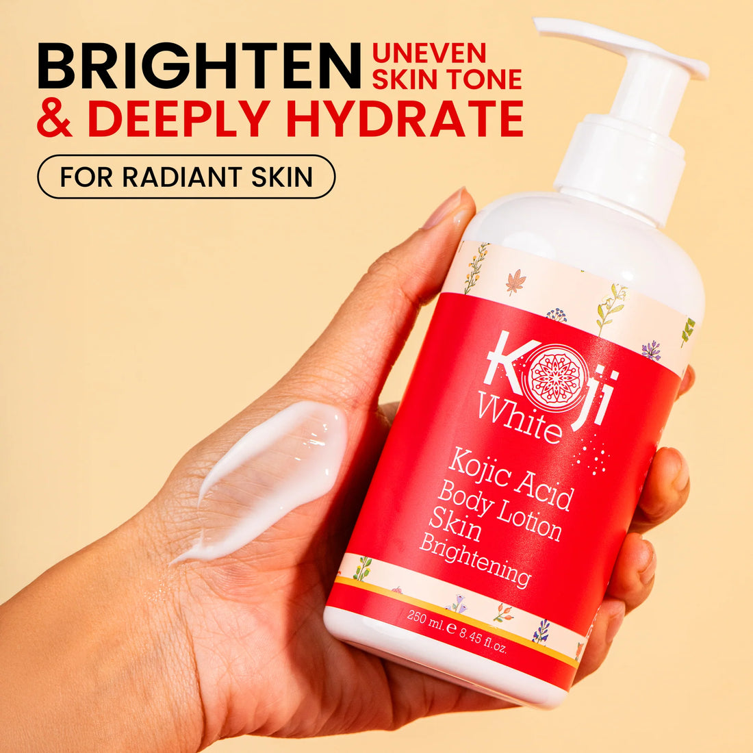 Koji White - Kojic Acid Skin Brightening Body Lotion (500ml/16.9 fl.oz.)