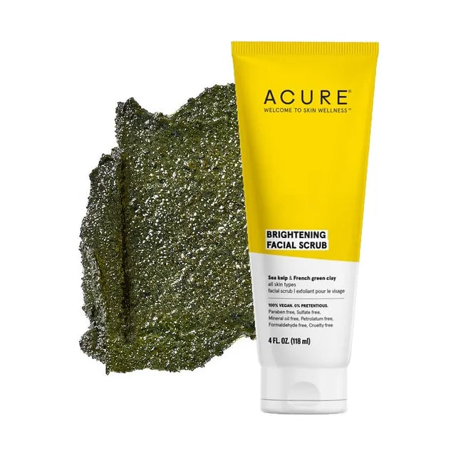Acure - Brightening Facial Scrub (4 fl.oz./118ml)