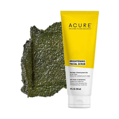 Acure - Brightening Facial Scrub (4 fl.oz./118ml)