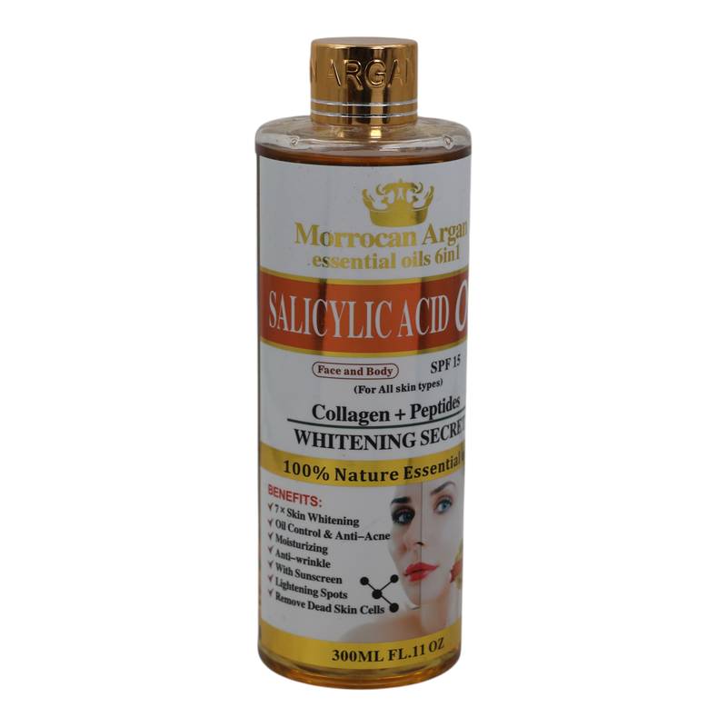 Morrocan Argan Essential 6in1 Salicylic Acid Body Oil (320ml/11.fl.oz)