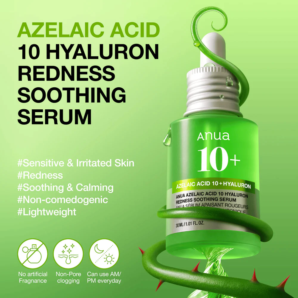 Anua - Azelaic Acid 10 + Hyaluron (30ml / 1.01 fl. oz)