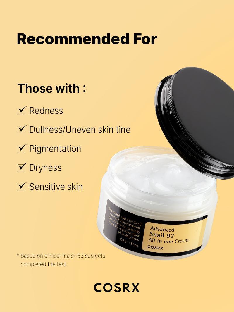 COSRX - Advanced Snail 92 All in one Cream (100g / 3.52 oz)