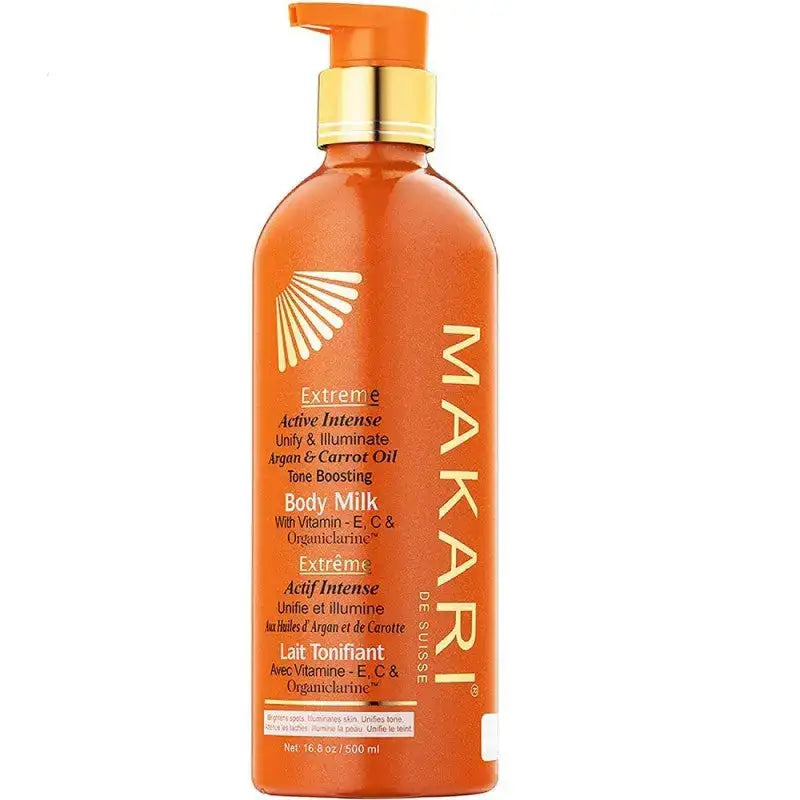 Makari - Argan &amp; Carrot Oil Tone Boosting Body Milk (500ml/ 16.8 fl.oz)