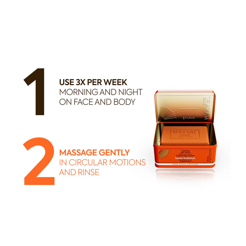 Makari - Active Intense Argan&amp; Carrot Oil Exfoliating Soap (200g/7 0z)