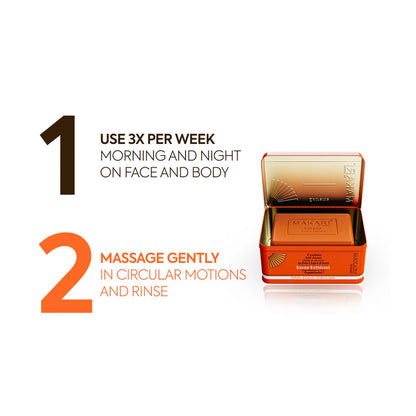 Makari - Active Intense Argan&amp; Carrot Oil Exfoliating Soap (200g/7 0z)