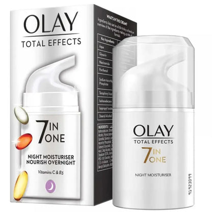 Olay - 7 In One Night Moisturiser Nourish Overnight (50ml)