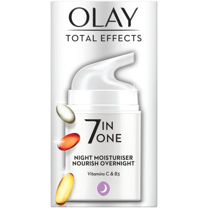 Olay - 7 In One Night Moisturiser Nourish Overnight (50ml)