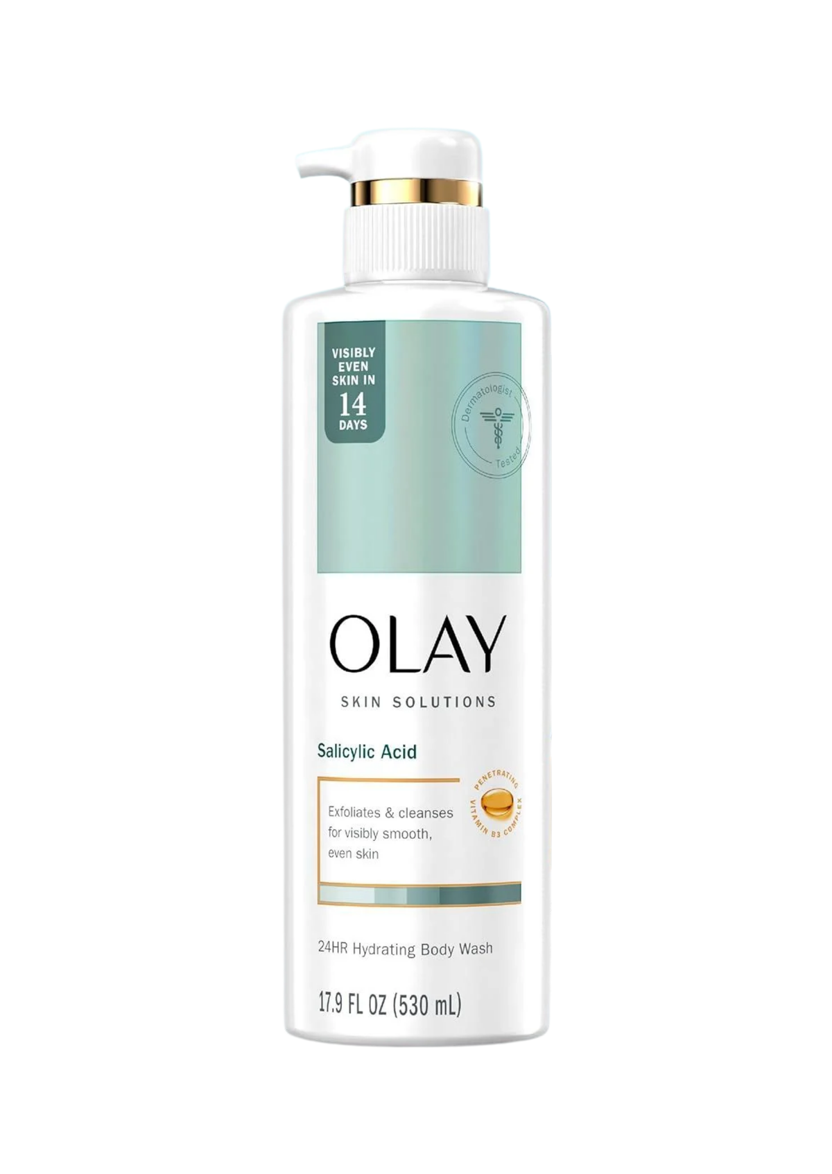 Olay - Salicylic Acid Hydrating Body Wash (530ml/ 17.9 fl.oz)
