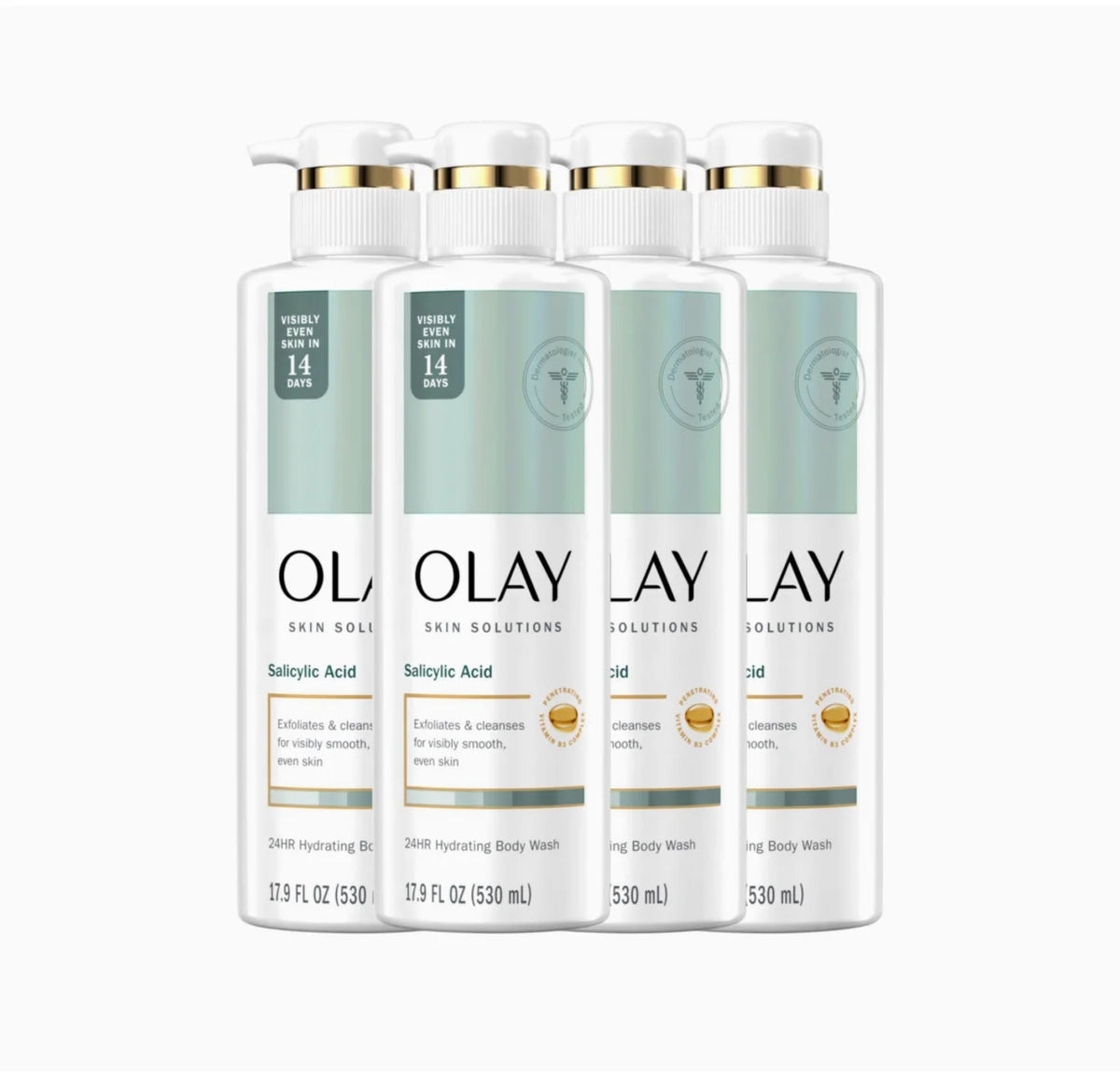 Olay - Salicylic Acid Hydrating Body Wash (530ml/ 17.9 fl.oz)