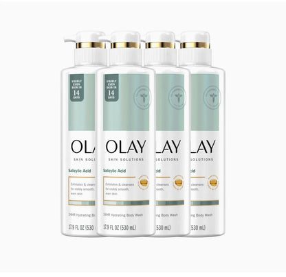 Olay - Salicylic Acid Hydrating Body Wash (530ml/ 17.9 fl.oz)