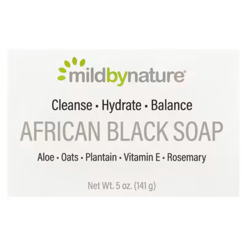 Mild By Nature -  African Black Bar Soap 5 oz (141 g)