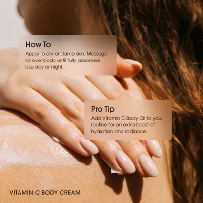 Advanced clinicals - Vitamin C Body Cream - Travel Size