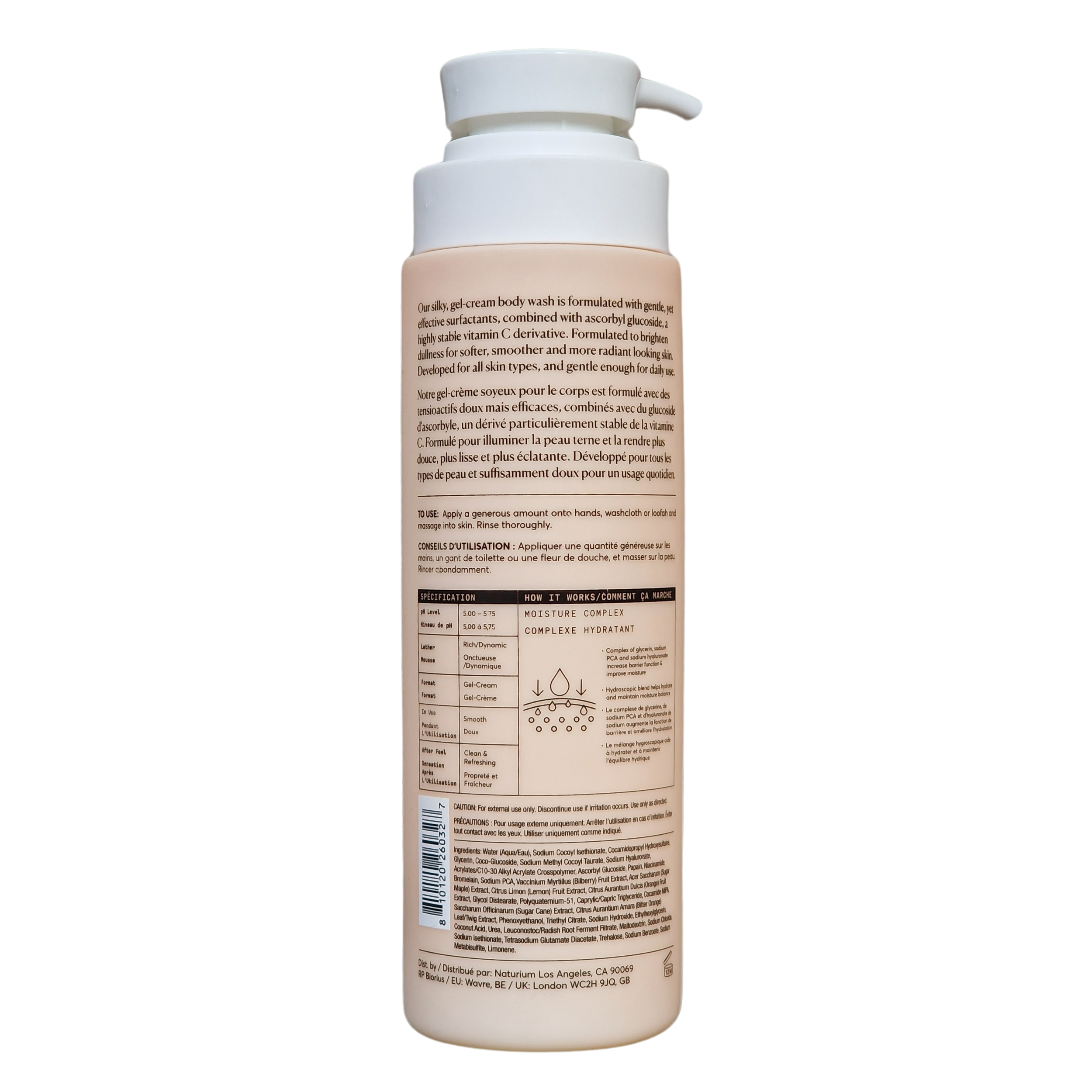 Naturium - The Brightener Vitamin C Body Wash (500ml/ 16.9 fl. oz)