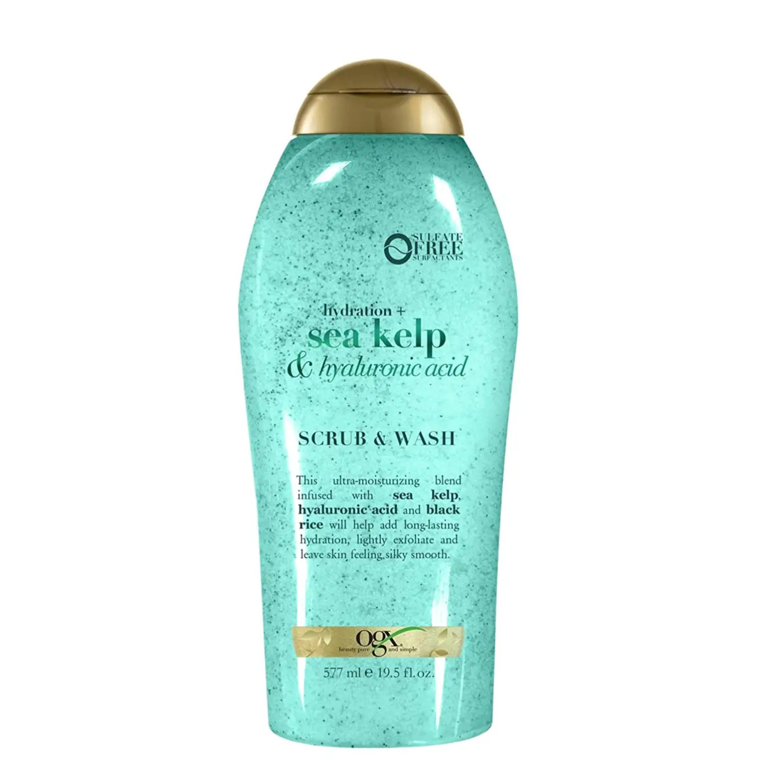 ogx - Sea Kelp &amp; Hyaluronic Acid Body Scrub &amp; Wash