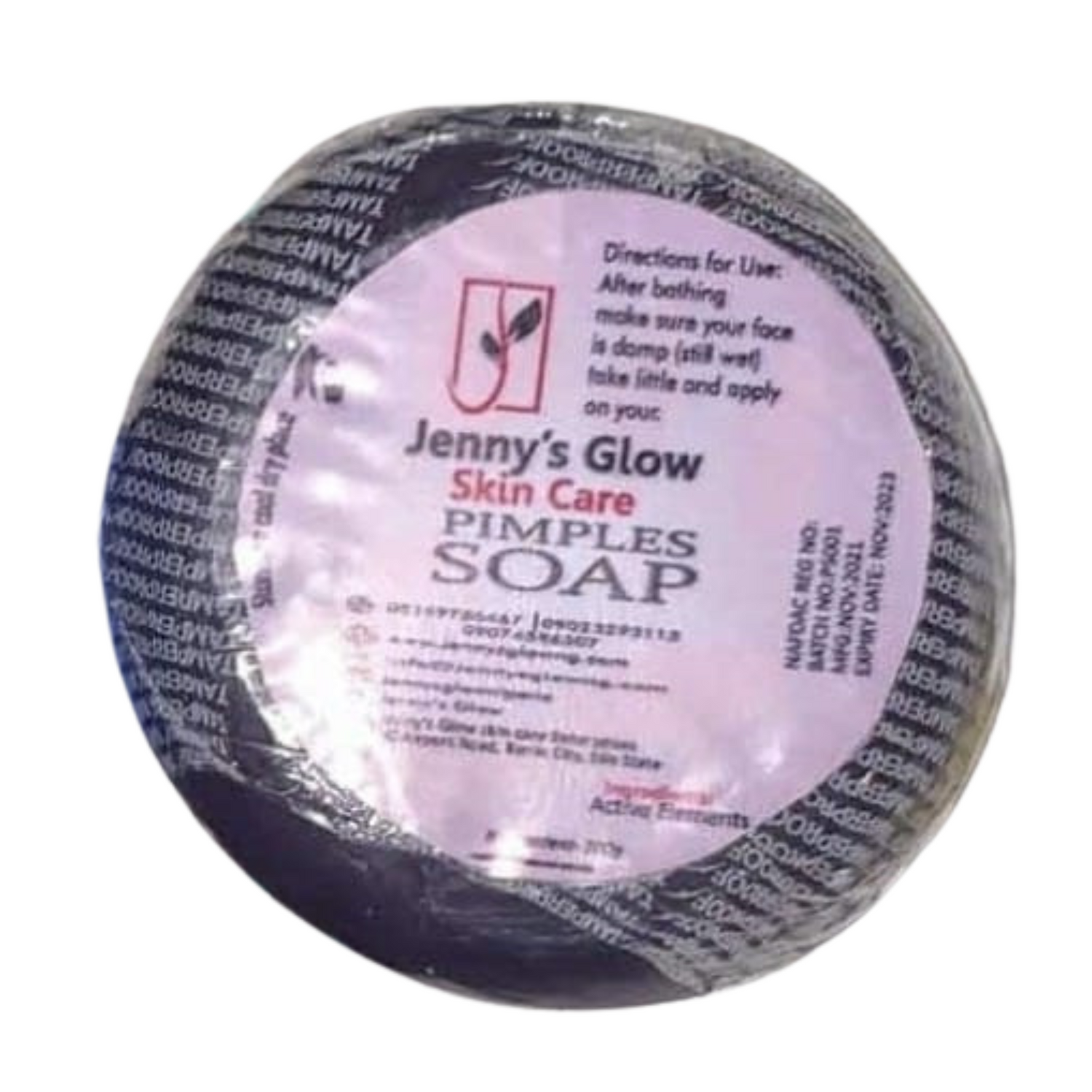JennysGlow - Pimples/Acne soap