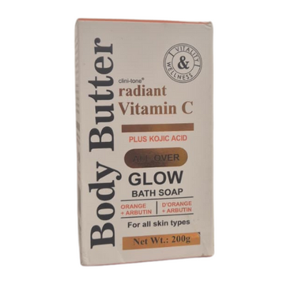 Clini-tone - Radiant Vitamin C Orange + Arbutin Glow brightening bar soap Bar Soap (200g)