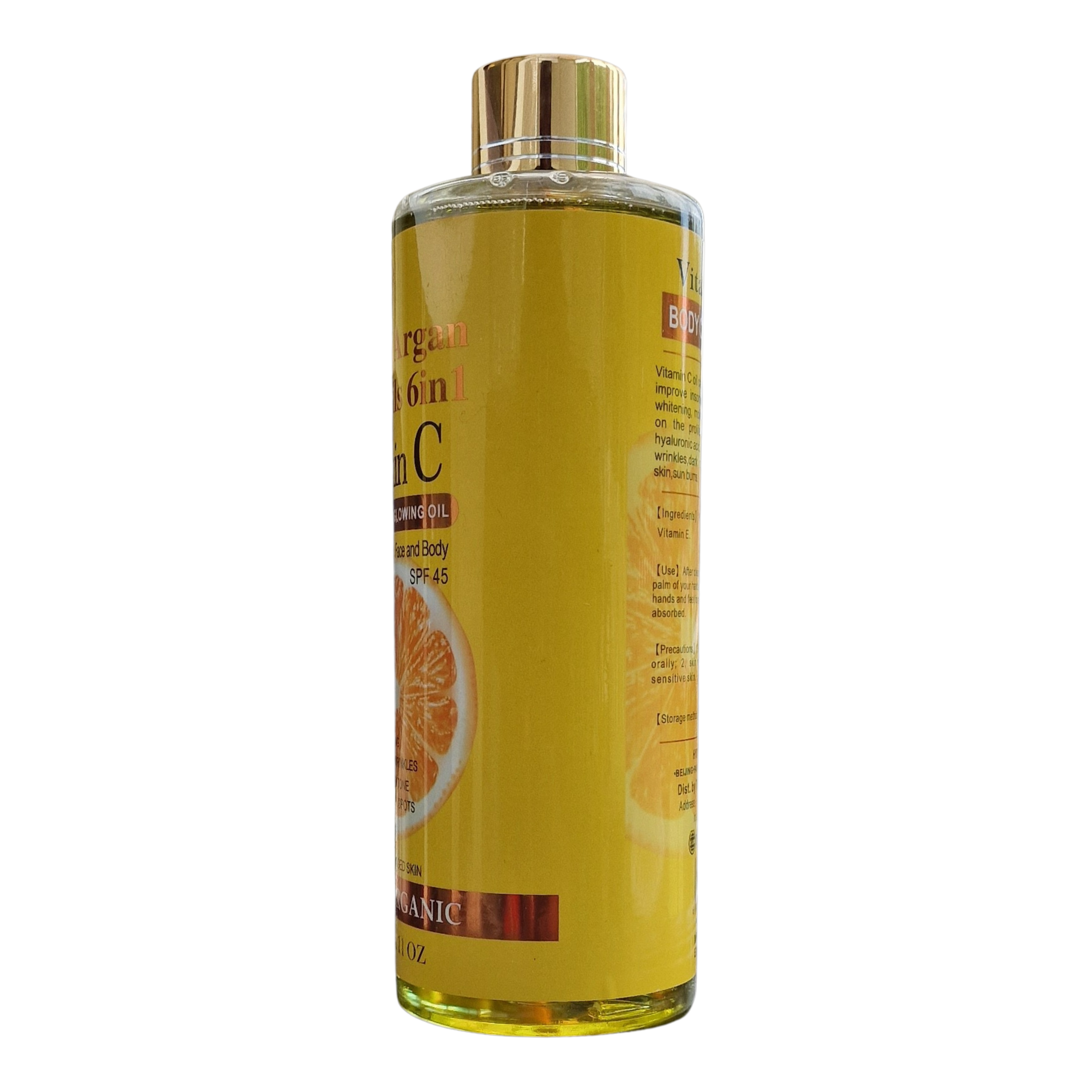 Morrocan Argan Essential Oils - Vitamin C 6-in-1 Whitening &amp; Glowing (300ml / 11 Fl. 0z)