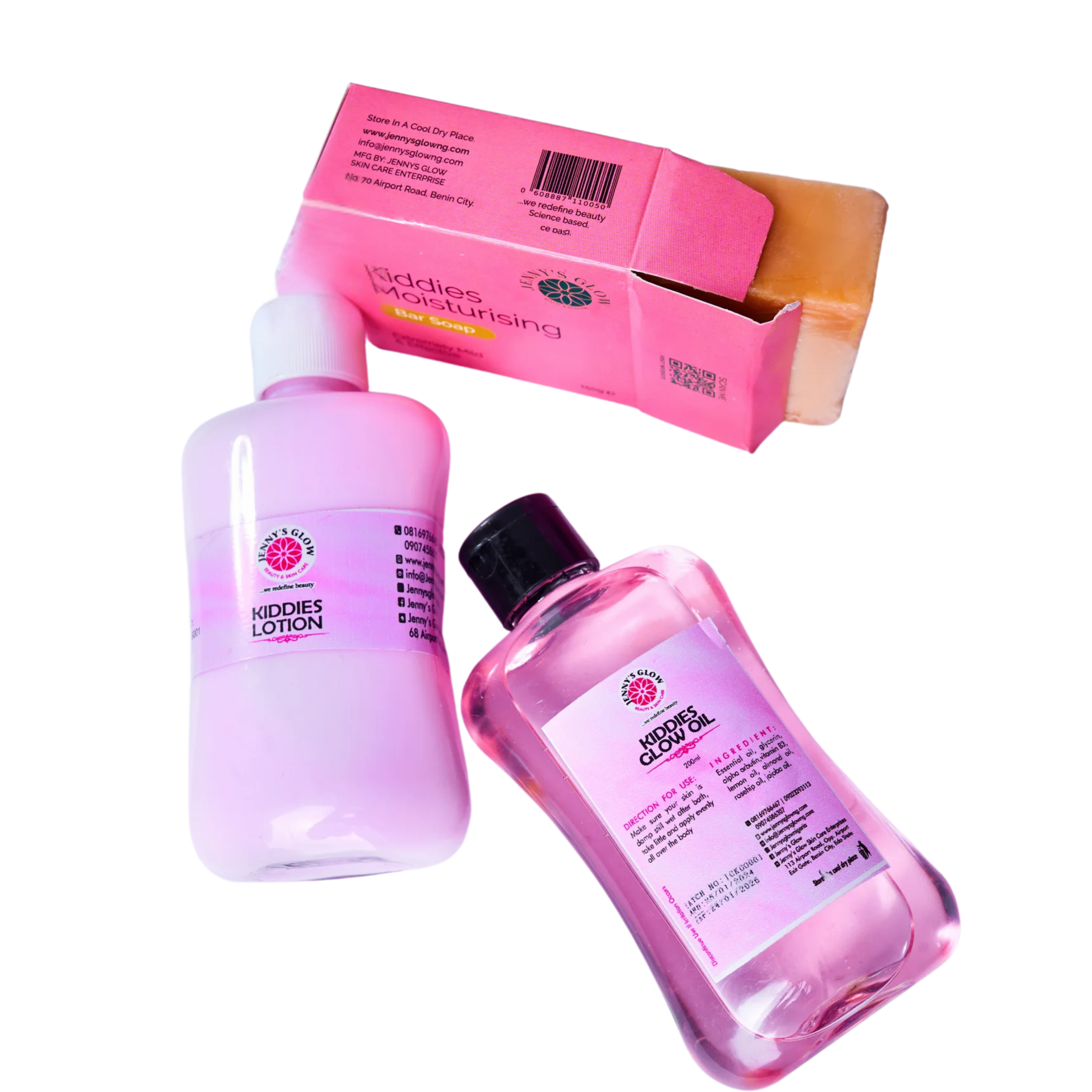 JennysGlow Kiddies glowing kit