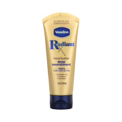 Vaseline - RadiantX, Deep Nourishment Hand Butter, 3.4 fl oz (101 ml)