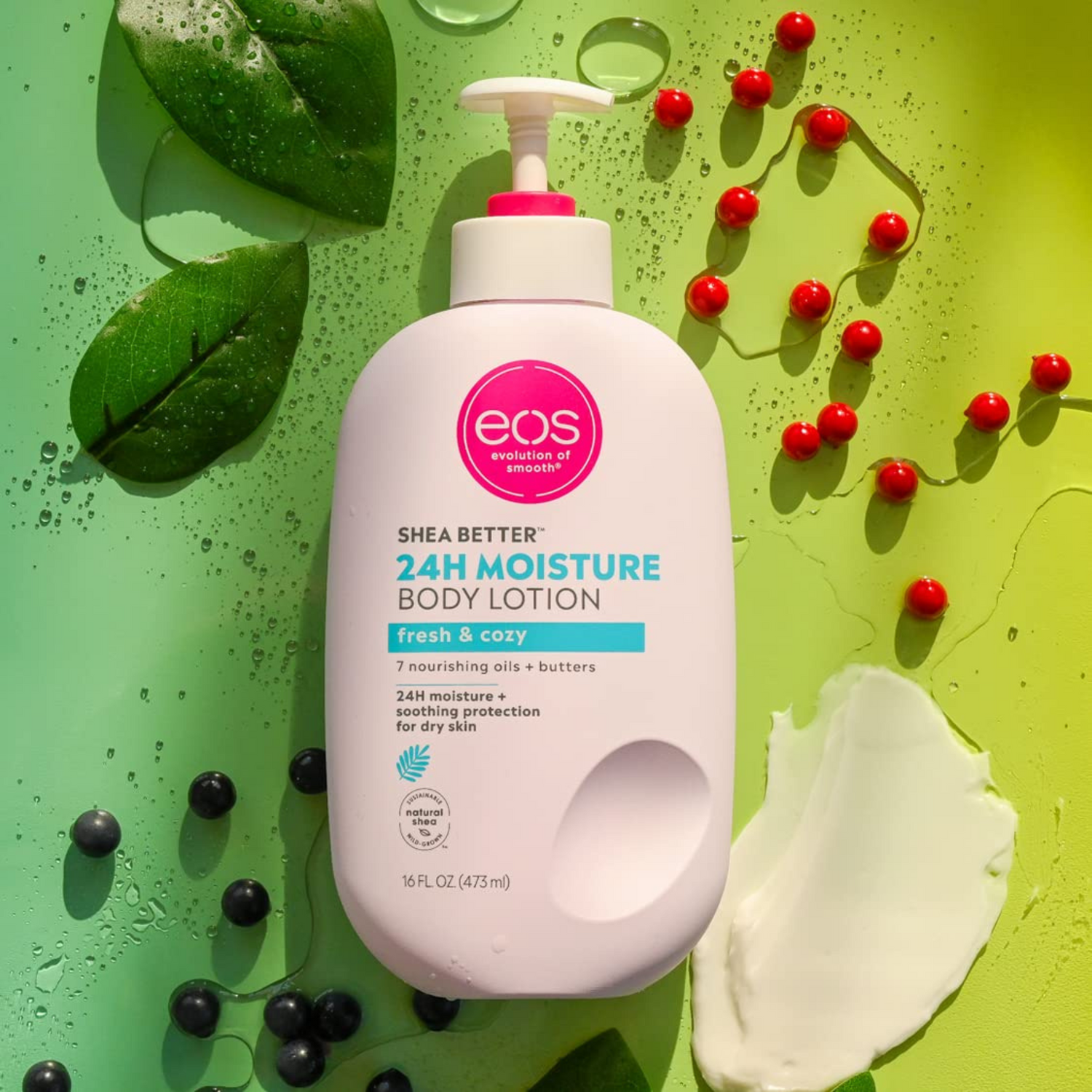 eos - Fresh + Cozy Body Lotion (16fl oz/473ml)